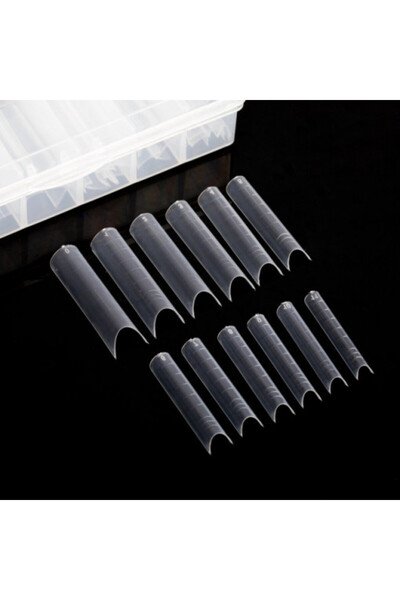 Allepaznokcie Smart Forms Tips Box 120 Tips Dual XXL Square