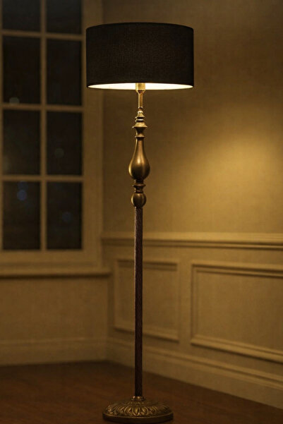 Lampada Roma Eskitme Kaplama Burgu Concept Lambader Black