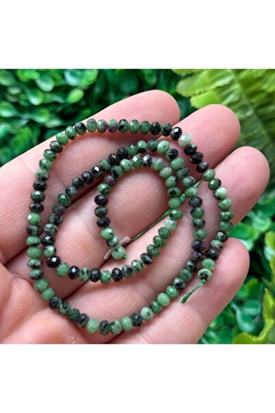 TAŞ UZMANI حجر أنيوليت مقطوع بشكل دائري 4×3 مم