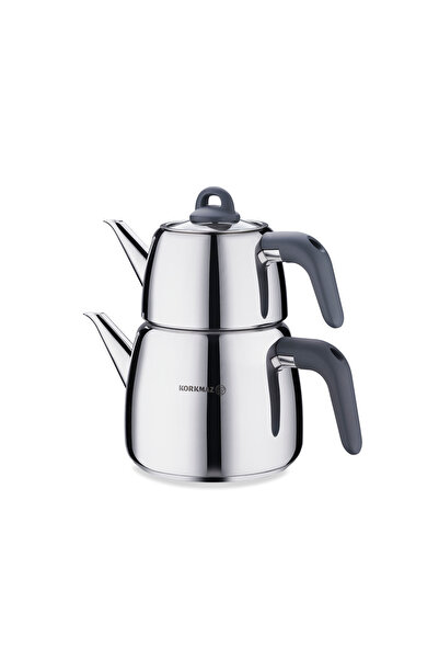 KORKMAZ Bella Füme Çaydanlık ( ORİJİNAL ÜRÜN ) ( GARANTİLİ )