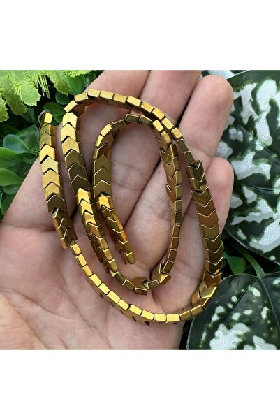 TAŞ UZMANI سيرتش حجر الهيماتيت الذهبي 6x3 ملم