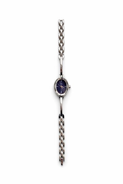 keisy Dora Thin Cord Women's Wristwatch (Navy Blue Dial)