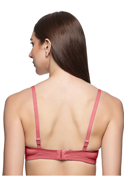 TEENS LIFESTYLE Pack of 2 Seamless Wire-free Padded Elastane Stretch Multiway Bra with Adjustable Straps