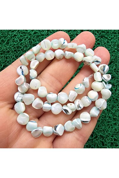 İNCİ DOĞAL TAŞ أمورف مينت شل أم اللؤلؤ حجر 6-7 ملم