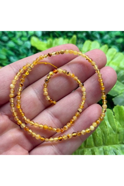 TAŞ UZMANI 3 مم من اللؤلؤ الأصفر اللون