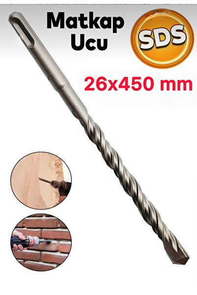 SARA S750 Sds Plus 26x450 mm Beton Delme Matkap Ucu 26x450 mm