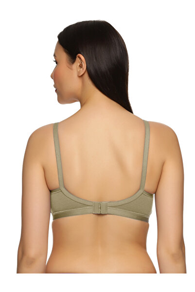 TEENS LIFESTYLE Signature Side Support Non Padded Wire Free Everyday Bra with Contoured Shaper Panel (Pack of 2)