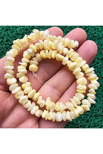 TAŞ UZMANI حجر أصفر غير منتظم الشكل 7 مم