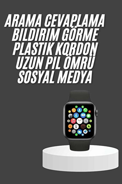 Epilons Akıllı Saat Çok Fonksiyonlu Uyku Takibi Adımsayar Nabız Ölçer Arama C...