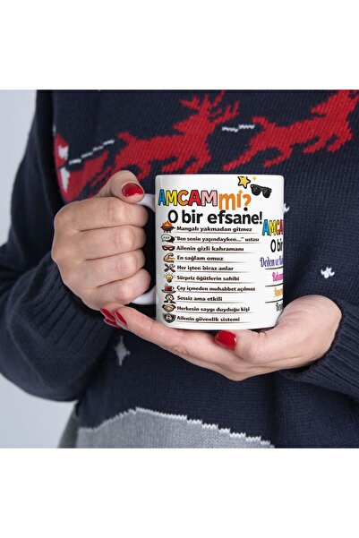 sıradışıhediyem Uncle, Is the Mug a Gift for Your Uncle? He Is a Legendary Tr...