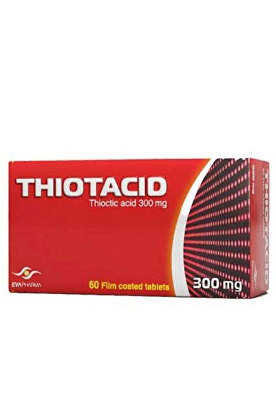 EVA Thioctacid Alpha Lipoic Acid 300 mg 60 Tablets