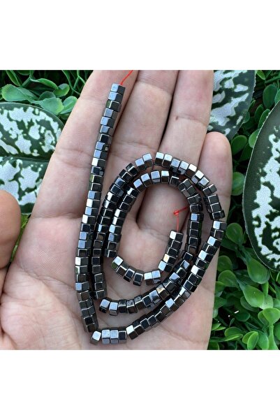 TAŞ UZMANI Screw Smoked Hematite Stone 6X3 mm