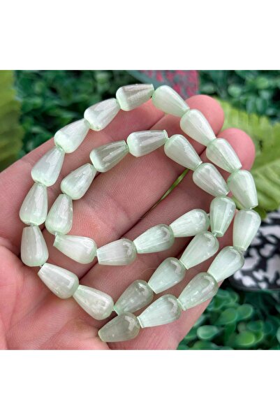 TAŞ UZMANI حجر السيلينيت الأخضر الداملا 8x13 مم