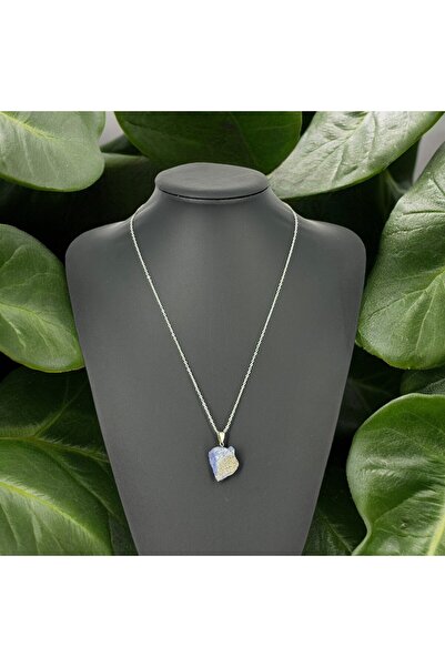 TAŞ UZMANI قلادة من حجر اللازورد غير المعالج