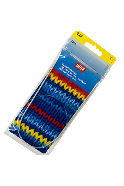 EleganTShoP Игла за плетене от неръждаема стомана 60 см 2,25 мм