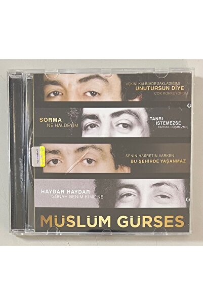 Ati Müzik Müslüm Gürses Sorma Cd (قرص مضغوط للطبعة الأصلية)