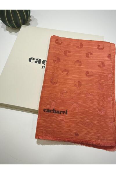 Cacharel Pamuk İpek Monogram Şal 9112977