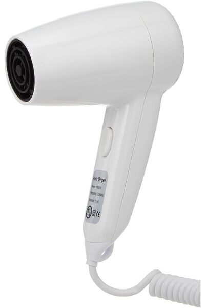 Generic Wall Mounted Hair Dryer with Shaver Socket