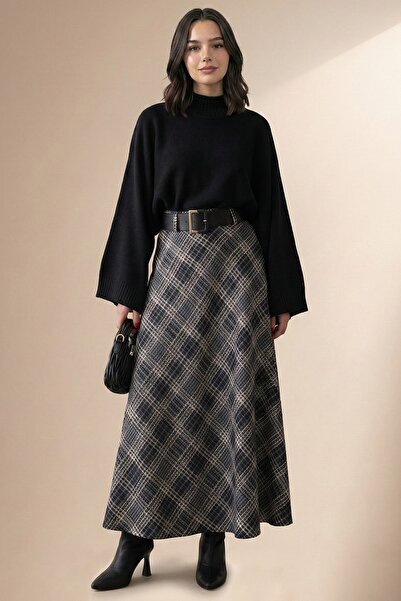 InStyle Wide Sleeve Short Black Crop Knit Sweater