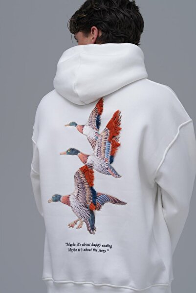 fame-stoned Maybe It’S about the Way Printed Embroidered 100% Cotton Unisex O...