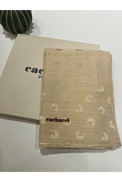 Cacharel Pamuk İpek Monogram Şal 9112977