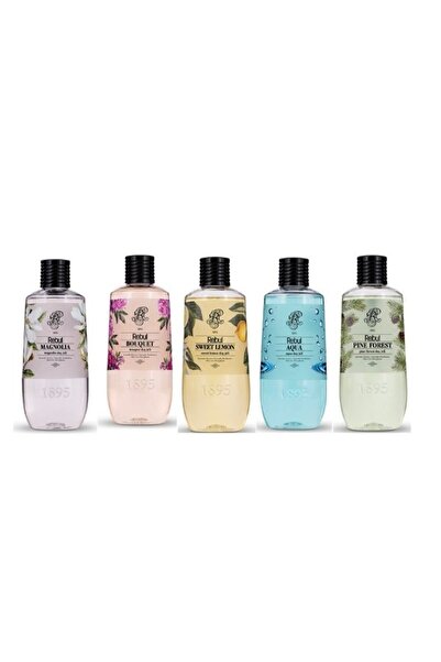 Rebul Duş Jeli Seti 5’li – Magnolia, Bouquet, Sweet Lemon, Aqua & Pine Forest