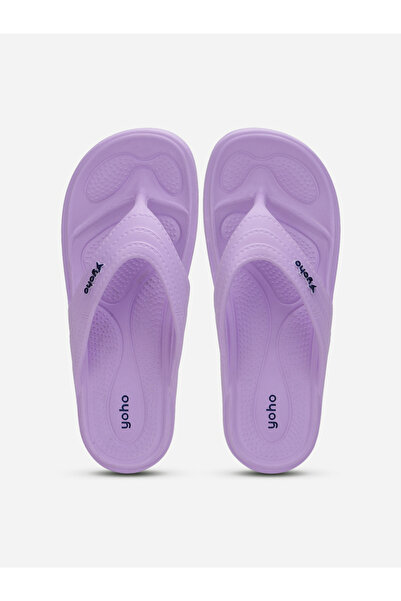 YOHO By Styli Purple Drizzle Soft Slippers