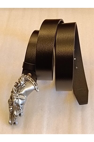 Butik Tülin Unisex Authentic Genuine Cowhide Leather Black Silver Two Pairs o...