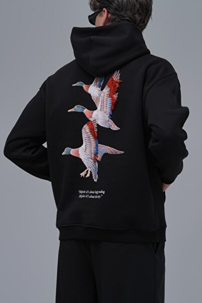 fame-stoned Maybe It’S about the Way Printed Embroidered 100% Cotton Unisex O...