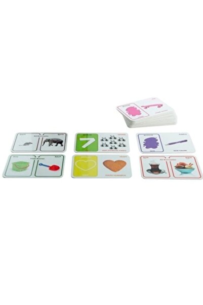 PlayZen Okul Öncesi Eğitici 3’lü Set – Hayvanlar, Kavramlar ve Meyve-Sebze Kartları | 3+