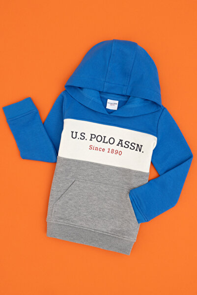 U.S. Polo Assn. Boy's Cobalt Basic Sweatshirt 50313969-Vr032