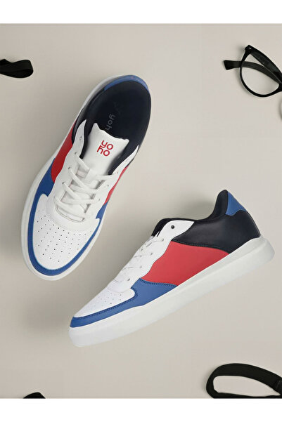 YOHO By Styli Men Color Block Lace Up Sneakers