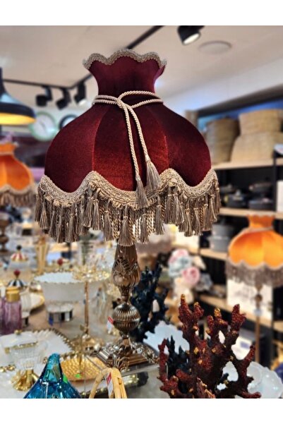 hediye ESTERHOMEDECOR Sultan abajur salon abajuru tek adettir