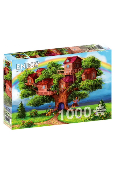 Enjoy Puzzle Puzzle 1000 piese Enjoy – Treehouses