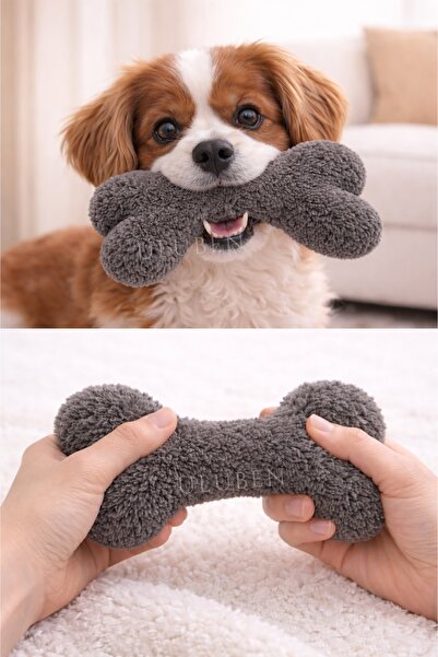 ULUBEN لعبة عظم الكلب الناعمة من ويلسوفت - للحمل واللعب، 16 سم