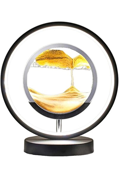 Generic Moving Sand Art Picture, with LED Light, 3D Deep Sea Motion Display T...