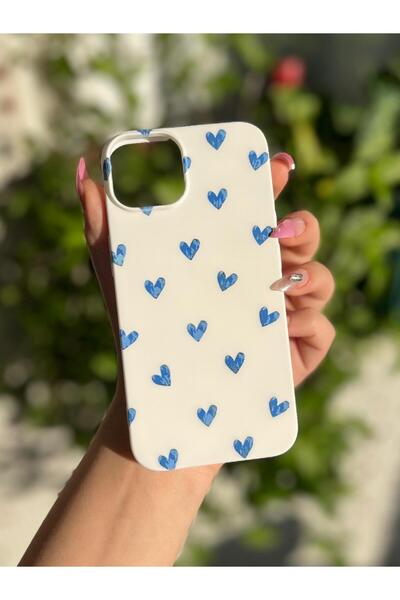 CaseKİdükkan iPhone 13/14 Compatible Silicone Velvet Inside Launch Puffy Patt...