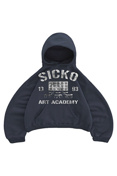 SLAY Boxy Fit Printed Hoodie - Premium Cotton Fleece 360 GSM