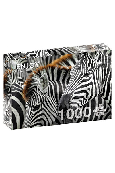 Enjoy Puzzle Puzzle 1000 pieces Enjoy – Zebras