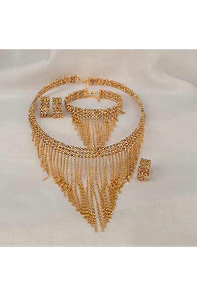 Un Dorica Waterfall Luxury Gold Alternative Set