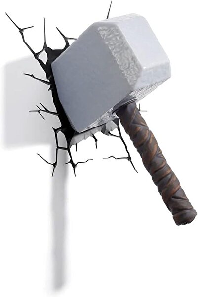 NO BRAND 3D-Light Fx Licensed Thor Hammer Light