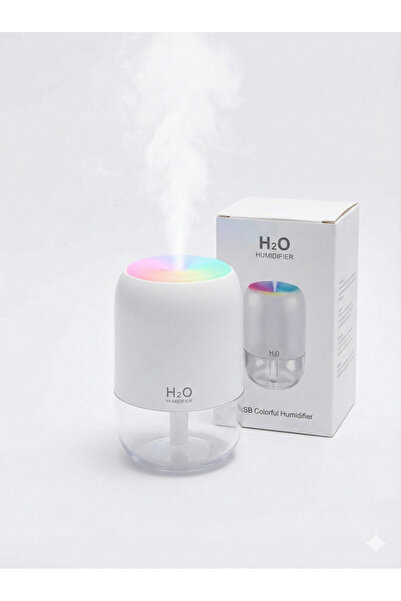 H20 Taşınabilir Mini USB Hava Nemlendirici - Araç, Ofis ve Bebek Odası İçin S...