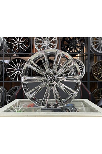 AKO 5*112*19*8.0 ET45 CH57.1 BK5936 CHROME