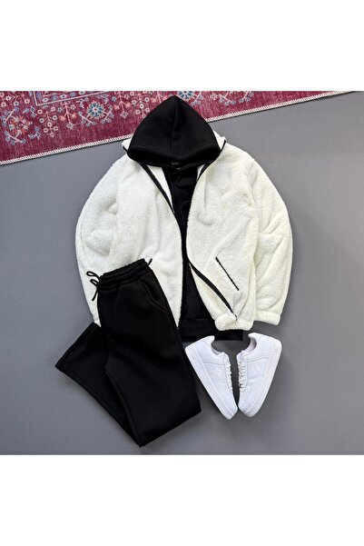 KONSEPT35 Men's 3-Ply Bottom-Up Combination with a Loose-Legged Plush Jacket