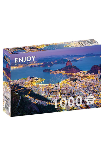 Enjoy Puzzle Puzzle 1000 piese Enjoy – Rio de Janeiro by Night, Brazil