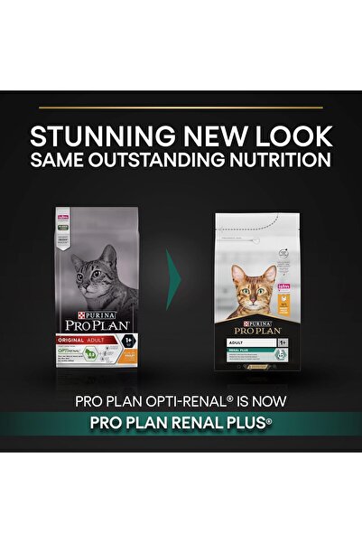 Purina One Purina Pro Plan Dry Cat Food with Chicken Renal Plus for Daily Use...