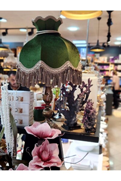 hediye ESTERHOMEDECOR Sultan abajur salon abajuru tek adettir