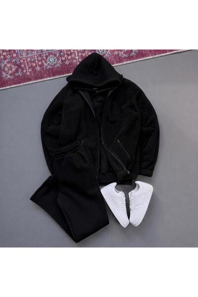 KONSEPT35 Men's 3-Ply Bottom-Up Combination with a Loose-Legged Plush Jacket