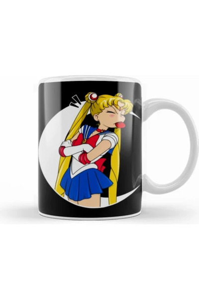 sartre art كوب هدية مصمم خصيصًا من سيلور مون أي واريور