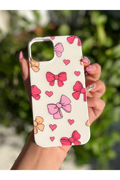 CaseKİdükkan iPhone 13/14 Compatible Silicone Velvet Inside Launch Puffy Patt...